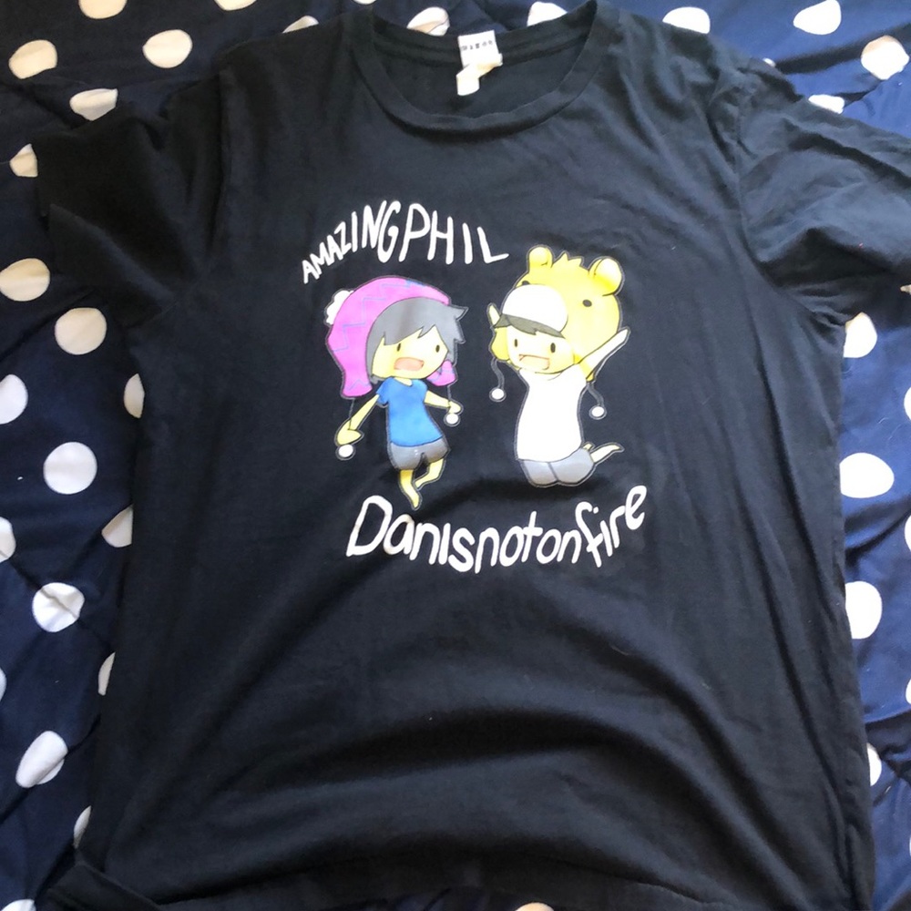 Dan and Phil Chibi Shirt (NO LONGER ON STORE)